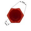 SKIR'CO (Pack of 20) Construction Plugs 1/2 Inch, Red and