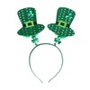 Minkissy 3pcs St Patrick's Day Hairband Set Creative Decor for