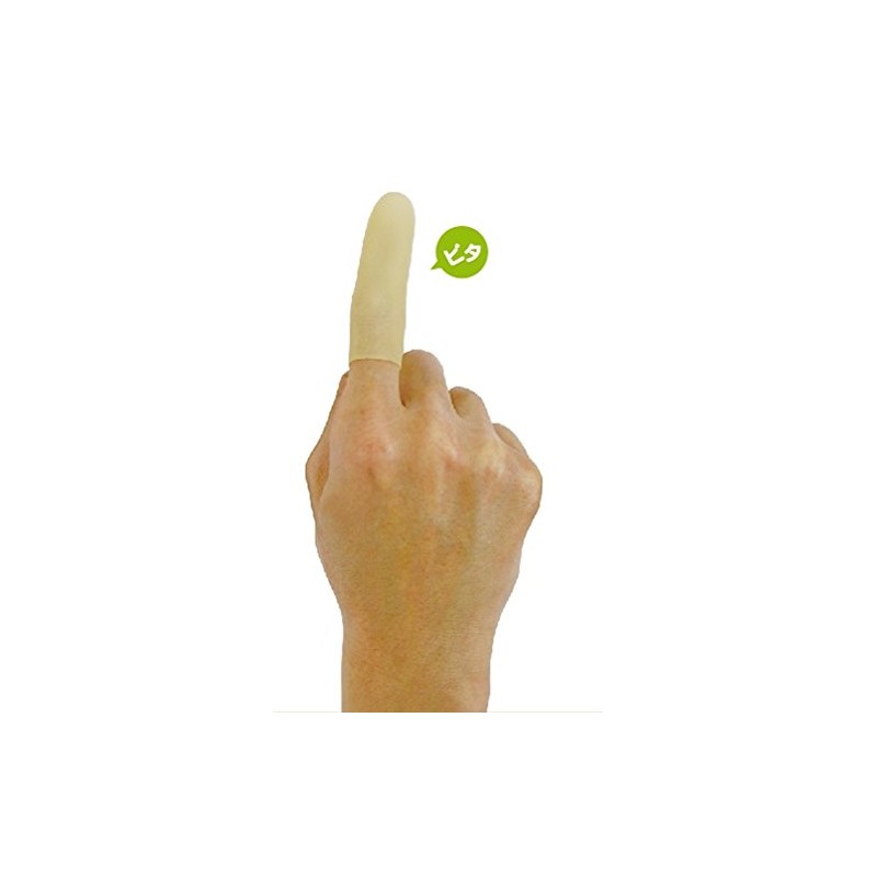 Hanaki Rubber Yawapita Finger Sacks, Box of 100, SS Size