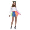 Zac's Alter Ego Fancy Dress Gay Pride Festival Rainbow Tutu