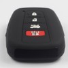 vicover 2Pcs Rubber Silicone 4 Buttons Remote Smart Key Fob