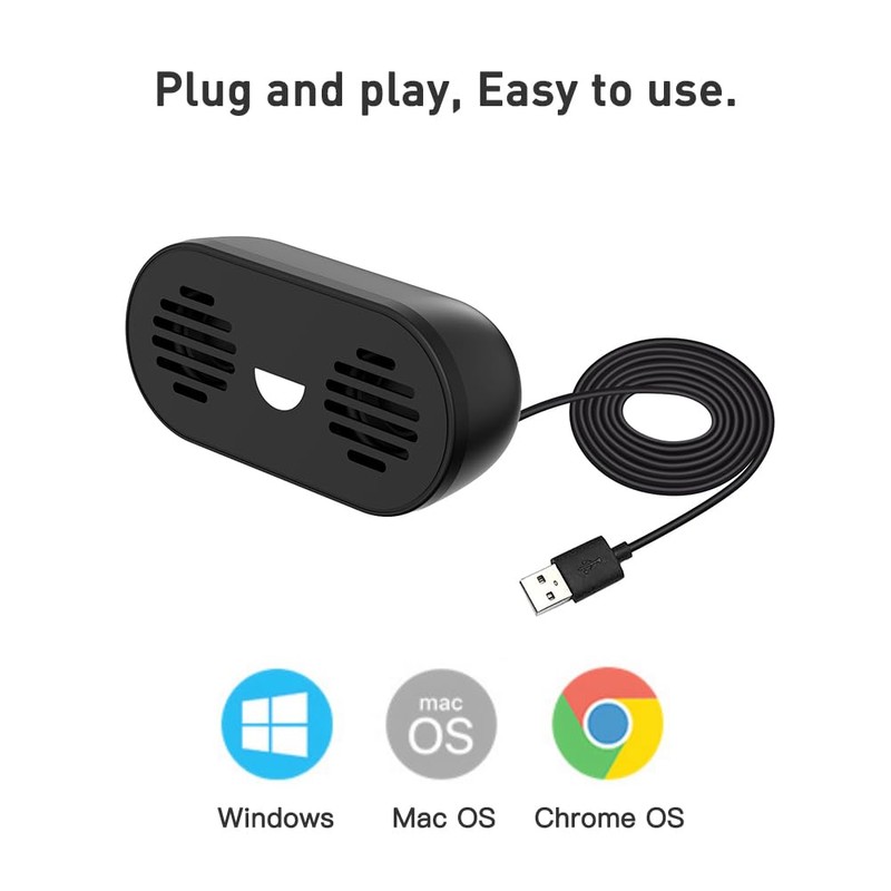 HONKYOB USB Computer Speaker for Desktop, Laptop Speaker, PC Speaker,