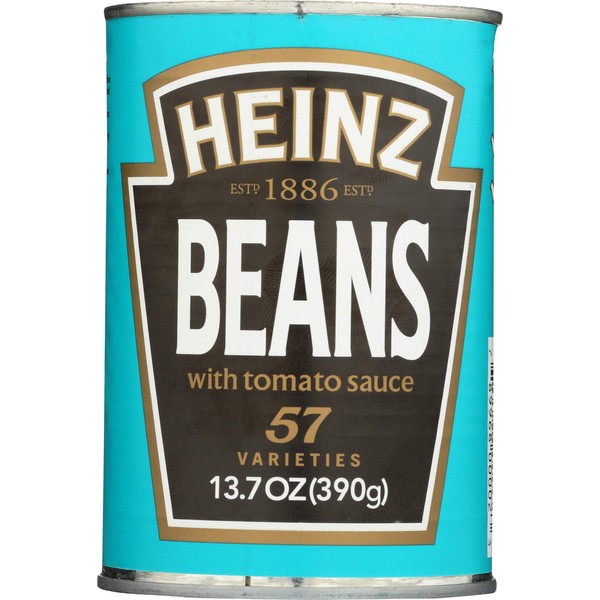 Heinz, Baked Beans With Tomato Sauce, 13.7 Oz