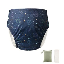 DURASIKO Leak-Proof Cover with Diaper Insert,Underwear for Incontinence with Storage Bag,Breathable Layer,Snap Closure,Reusable&Washable,Protection for Special Needs Bariatric Patients Or Bedwetting