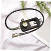 TEHAUX Inflation Valve Adapter for Oxygen Cylinder Turn Large Bottle