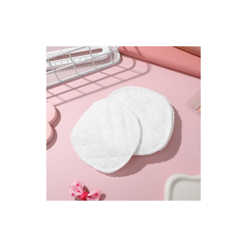 12 Piezas Reutilizables de Ecológico para Lactancia Absorbentes y Lavables