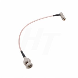 HangTon DIN 1.0/2.3 auf BNC 3G SDI Kabel für Blackmagic Kamera Video Assist Monitor Hyperdeck Shuttle 75 ohm (15cm, rechtwinklig DIN 1.0/2.3 auf BNC Stecker RG179)