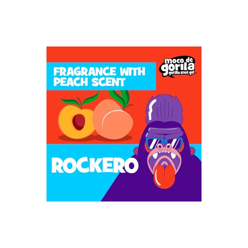 Moco de Gorila, Explosive Rocker Hair Styling Gel, Long-Lasting Hold,