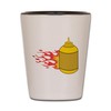 CafePress Mustard Bottle Unique and Funny Shot Glass