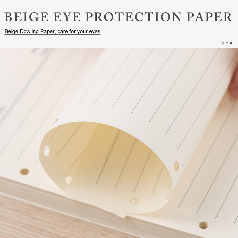 Simpolor A5 Refill Pads, 4 Pack of Refill Paper 160