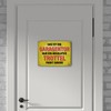 Metal Sign with Saying "Das ist ein Garagentor nur ein