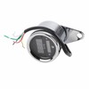 Motorcycle Digital Tachometer Tacho Speedometer Gauge 2 Airguide Cylinder Modified