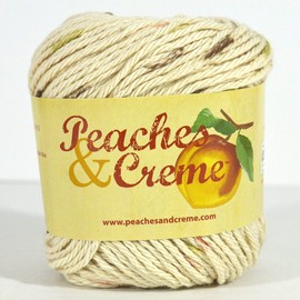 Spinrite Peaches & Creme (Cream) Cotton Yarn . 60ml