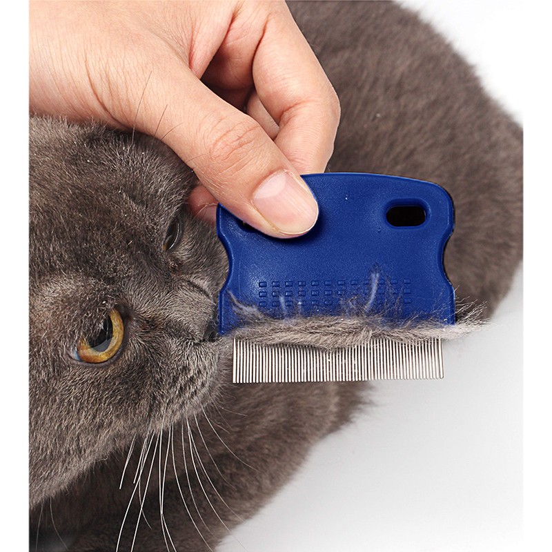 GNAWRISHING Flea Comb 4Pcs with High Strength Teeth Pet Tear