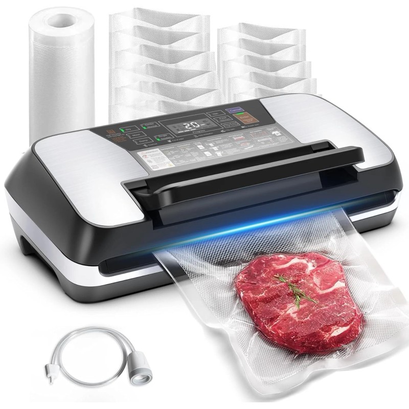 Unbranded Food Vacuum Sealer Machine, Fully Automatic 12-in-1 Food Sealer