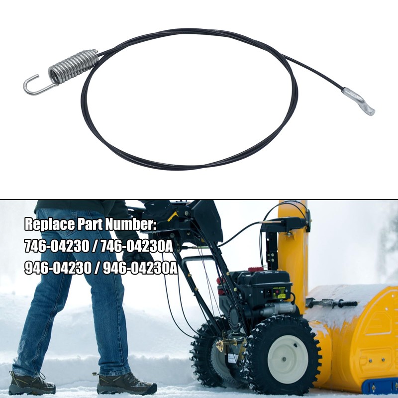 746-04230 946-04230 Auger Clutch Drive Cable for MTD Cub Cadet