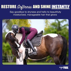 EquiFUSE CitraCreme Deep Conditioner + Rehydrant for Horses | Improves Hair and enhances The Look, Feel and Manageability of Manes and Tails (64 Oz)