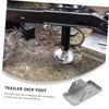 Gatuida Trailer Jack Foot Pad Stabilizer Heavy-Duty Bracket for Trailer