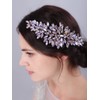 JWICOS Diadema de cristal para novia, accesorio para el cabello