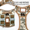 DNALLRINO Tactical Dog Harness for Medium Large Dogs, Heavy Duty
