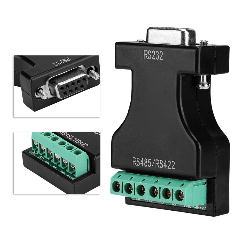 RS-232 To 485/422 Adapter Cascadable 16-32 Devices Converter for Attendance