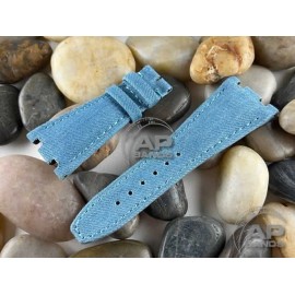 AP Bands Light Blue Denim Strap For Audemars Piguet Royal Oak Offshore 42mm - Regular - 105mm x 70mm