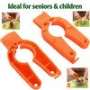 YOFAN 2PCS Can and Bottle Opener, Multifunctional Opener for Weak