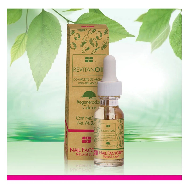 Aceite Revitalizante Uñas , 1/2 Oz Revitanoil , Nail Factory