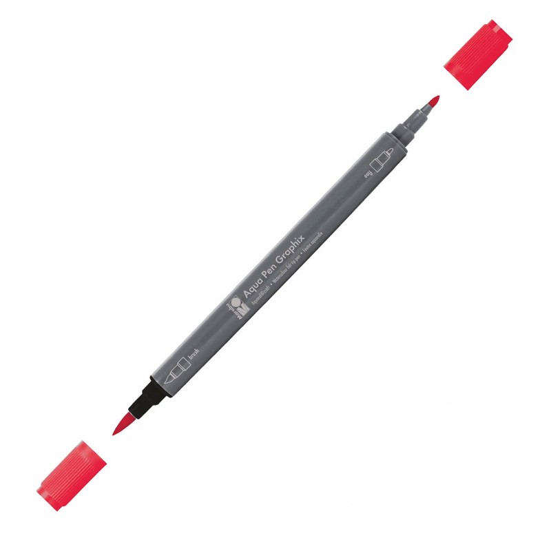 Marabu 0145000000106 Aqua Pen Graphix, Octopy, 24 Watercolour Felt Tip