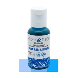 Roxy & Rich Oil-Based Gel Food Colors, 20 Milliliters Ocean Blue