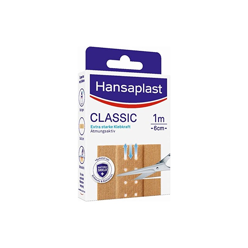 Hansaplast Classic Plaster 1 m x 6 cm