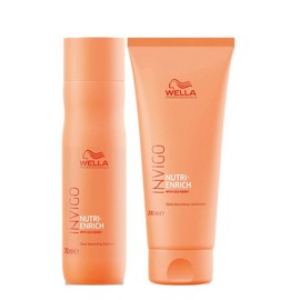 Wella Professionals Invigo Nutri-Enrich Deep Nourishing Shampoo and Conditioner Duo
