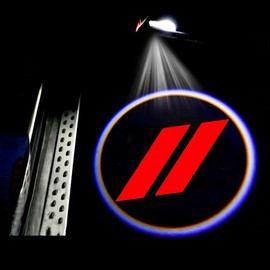 2Pcs Car Door Lights Funny Projector Ghost Shadow Lights, Laser Welcome Lamp Light fit for Toyota Tacoma Tundra 4Runner