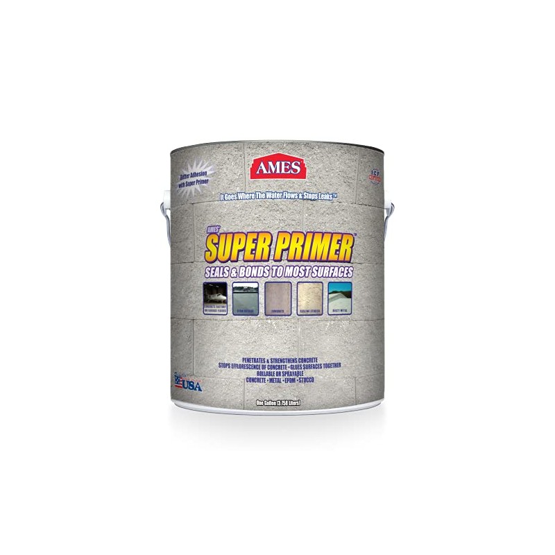 Ames Super Primer - 1 Gallon Multi-Surface Acrylic Primer -
