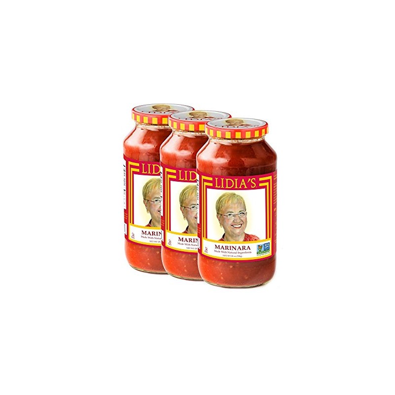 Lidia's Pasta Sauce, Marinara, 3-Pack, (3) - 25oz Jars