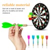 OIGWBPH 20pcs Darts Set with Metal Tip Darts Kids Professional