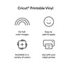 Cricut Printable Vinyl - A4 (Pack of 12) White