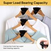 Spendeal 36 Pcs Clothes Hanger Connector Hooks, Space Saving Hanger