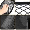 2Pcs Car Stretchable Storage,Universal Mesh Cargo Net Wall Sticker Organizer