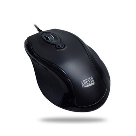 Adesso iMouse G2 - USB Ergonomic Optical Mouse Adjustable DPI Internet Navigational B