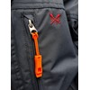 Harts Compact Emergency Safety Toggle Whistle with Zipper Loop Lanyard,