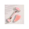 원석 얼굴 롤러 마사지 하트 괄사 Gemstone Face Roller Massage