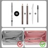 Apooliy 3 in 1 Eyebrow Pencil with Bow Razor and