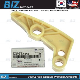 Hyundai, Kia GENUINE Oil Pump Chain Guide for 2011-2018 Hyundai Kia 2.0L 2.4L 24471-2G350