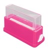 Dental Applicator Stick Dispenser, Large Capacity Refillable Convenient Transparent Plastic