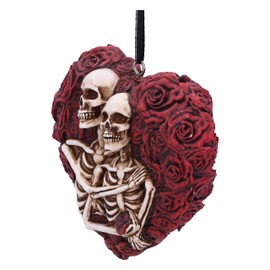 Nemesis Now Love Everlasting Hanging Ornament 7.8cm, Resin, Love Everlasting Hanging Ornament, Cast in the Finest Resin, Hand-Painted