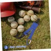 BESPORTBLE Baseball Bat Holder Glove Clip Gear Hanger with Helmet