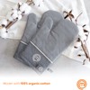 MasterChef Oven Mitts Heat Resistant, Set of 2 Baking Gloves,