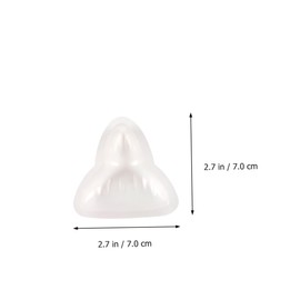 FELTECHELECTR 12 Sets Rice Dumpling Molds Triangle Shaped Molding Moulds for Rice Pudding Sanitary Easy to Clean Store