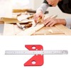 Center Scribe Gauge 45 90 Degree Finder Measuring Tool Carpenter